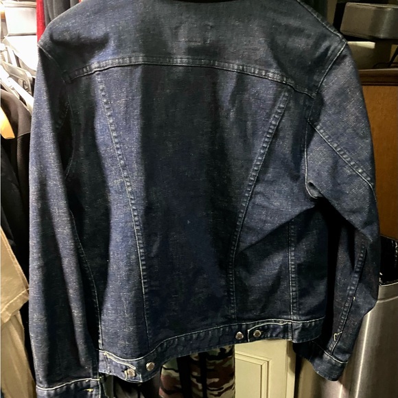 Banana Republic Dark Wash Blue Denim Jacket - Men’s Size Small - Picture 6 of 6